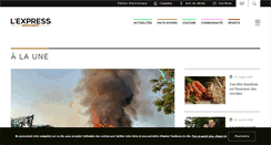 Desktop Screenshot of lexpressmontcalm.com
